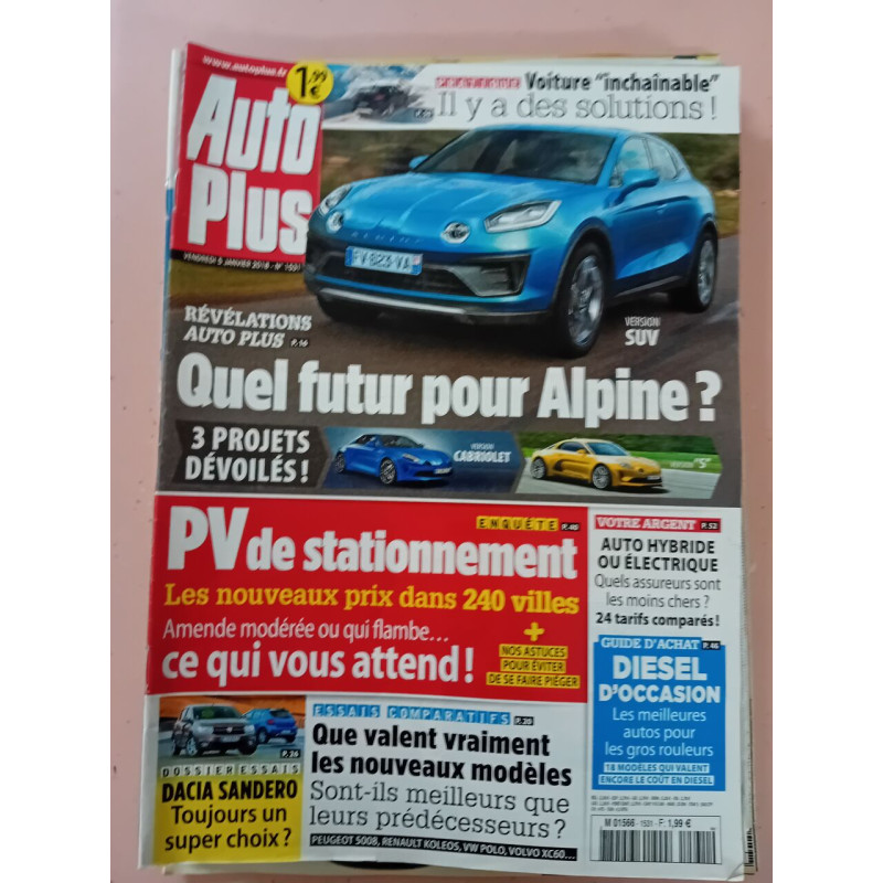 Revue Auto Plus N° 1531