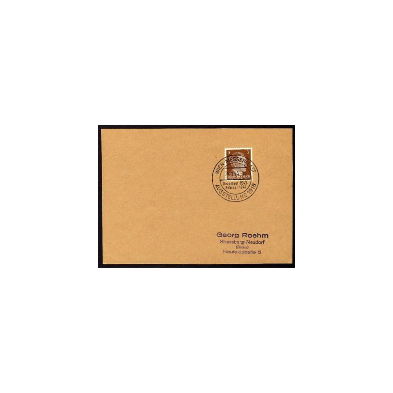 Allemagne n 706 yv cachet WW2 WIEN MESSEPALAST AUSSTELLUNG 1918 Mi...
