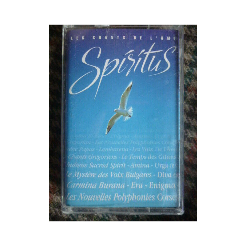 Spiritus les chants de l'âme Cassette Audio-K7 Podis 555 007-4