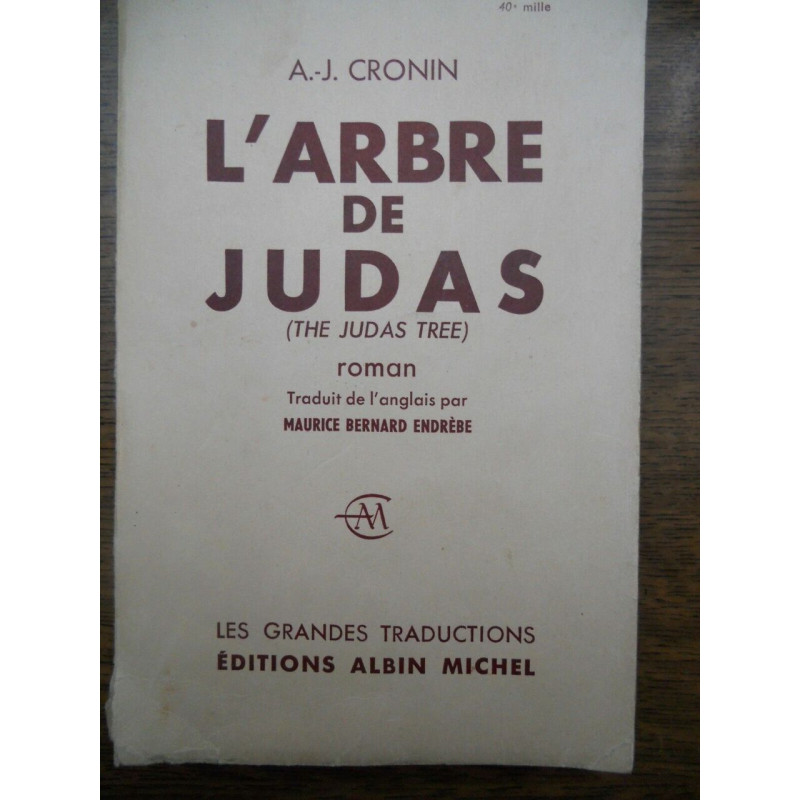 a j cronin L'arbre de judas