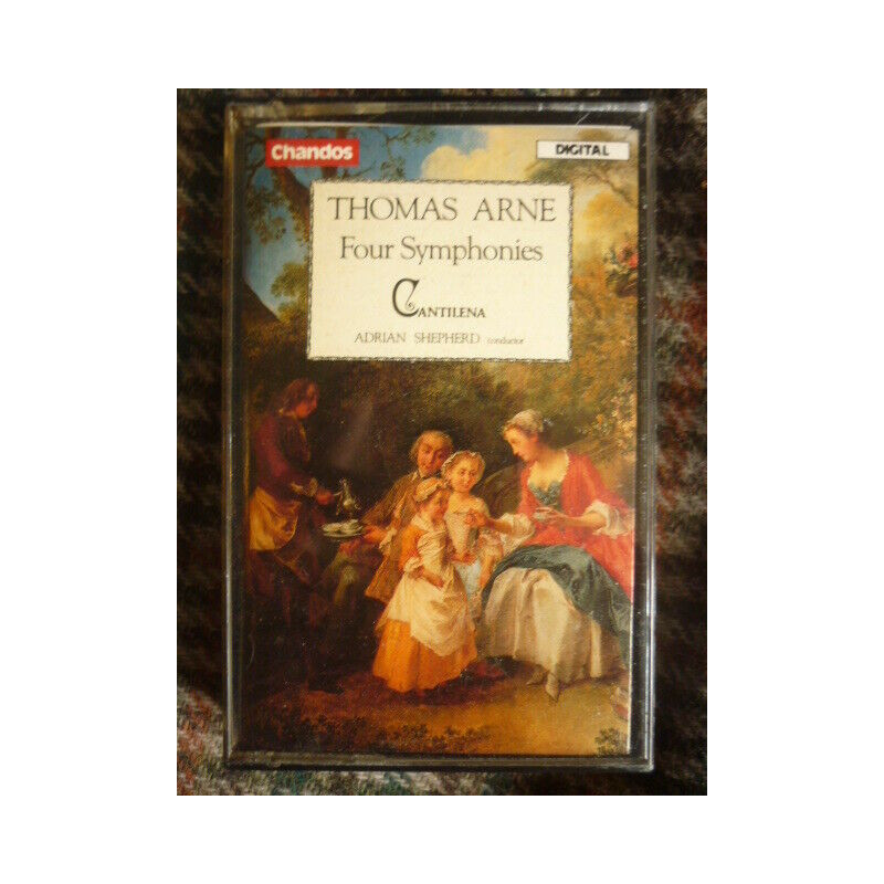 Thomas Arne Four Symphonies-Cantilena Adrian Shepherd Chandos ABTD...