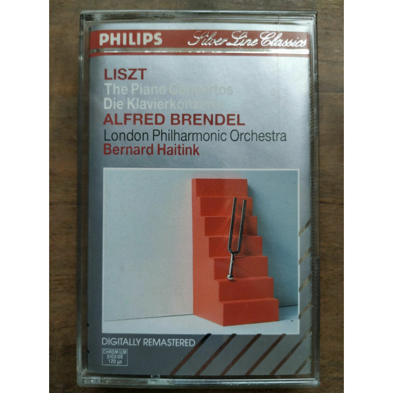 Liszt The Piano Concertos Brendel - Bernard Haitink Cassette Audio-K7