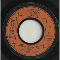 You're The One That I Want