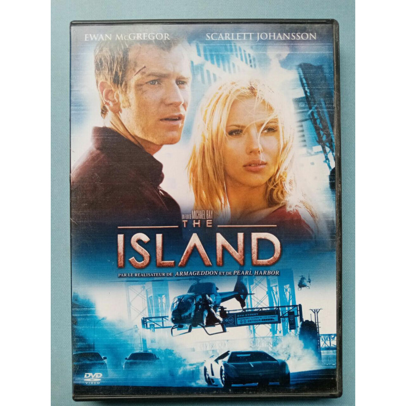 The Island Ewan McGregor Scarlett Johansson DVD simple