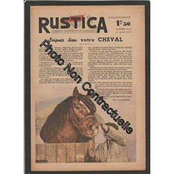 RUSTICA [No 35] du 29/08/1943 - SOIGNEZ BIEN VOTRE CHEVAL