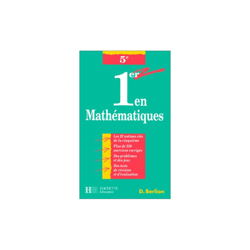 1er en mathématiques 5e