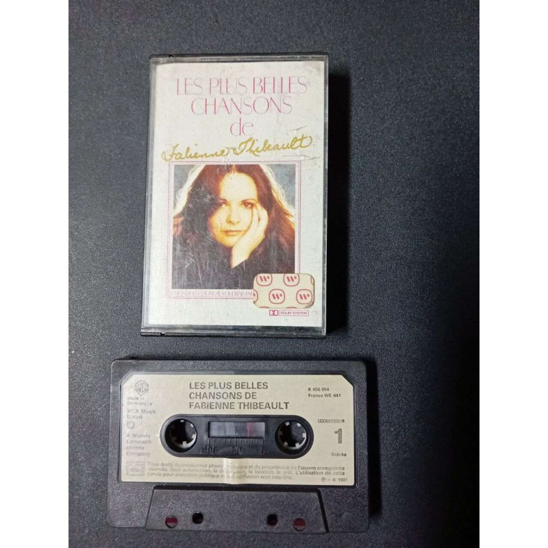 K7 Audio : Les Plus Belles Chansons de Fabienne Thibeault