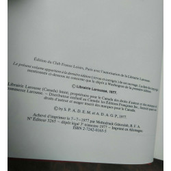 Larousse encyclopédique en couleurs Tome 1 - a aplaco Tome 2...