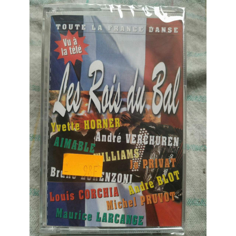 Toute la France danse Les Rois du Bal Cassette Audio-K7 NEUVE SOUS...
