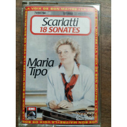 Scarlatti 18 Sonates Maria Tipo Cassette Audio-K7