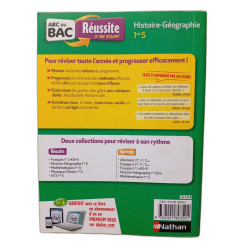 ABC du bac Réussite Histoire-Géographie 1re S