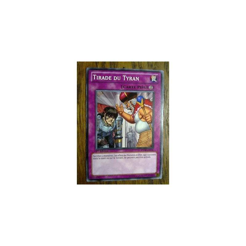 Tirade du Tyran STOR-FR078 Yu-Gi-Oh
