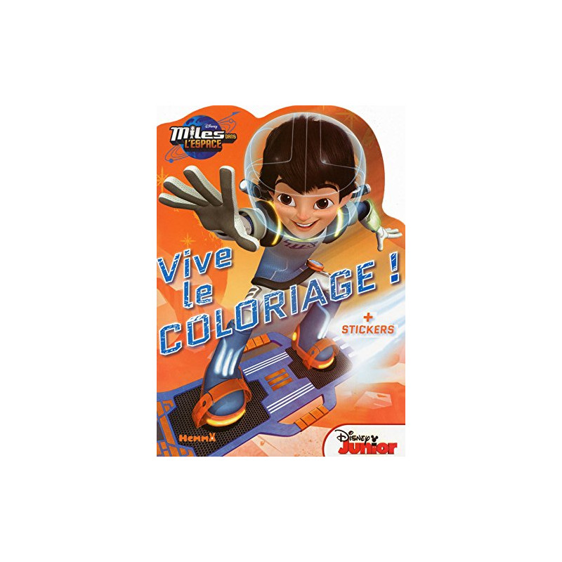 Miles dans l'Espace - Vive le coloriage