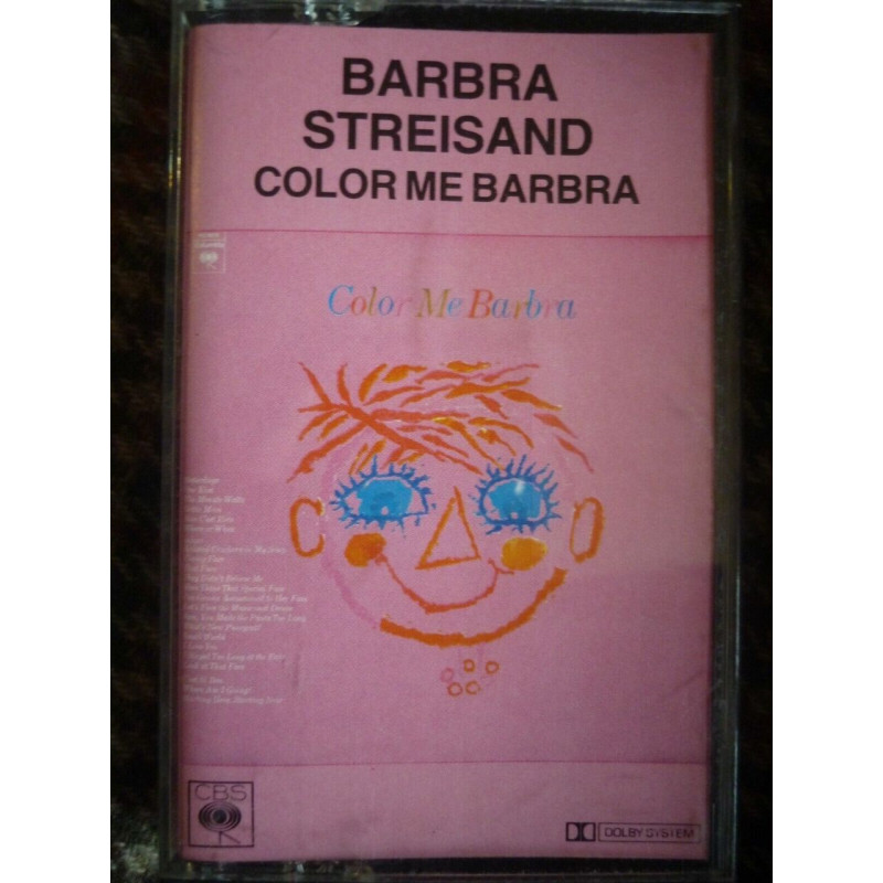 Color me Barbra Cassette Audio-K7 CBS 40-32128