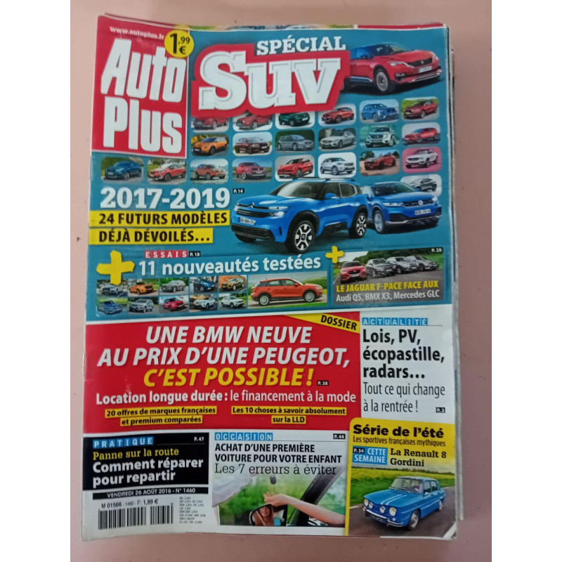 Revue Auto Plus N° 1460