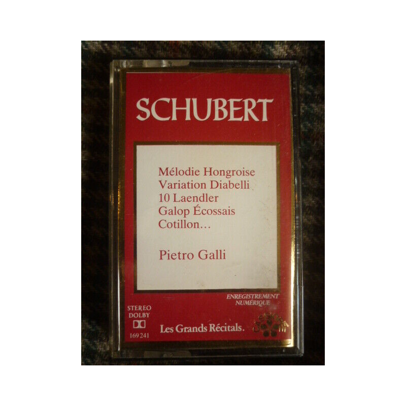 Schubert Mélodie hongroise Variation Diabelli...Pietro Galli...
