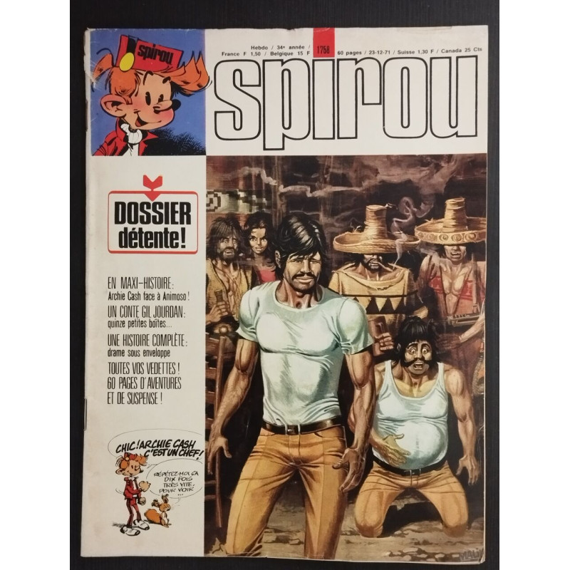 Revue le Journal de Spirou N° 1758