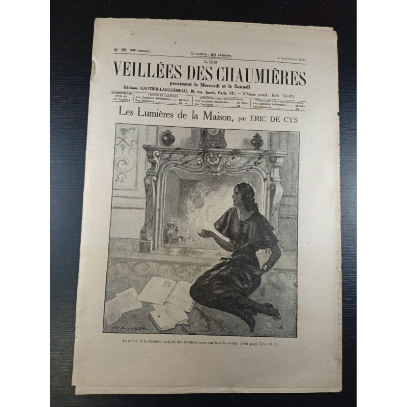 Les veillées des chaumières n°90 58 année