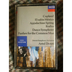 Copland El Salon Mexico-Detroit Symp. Orchestra-Dorati Cassette...