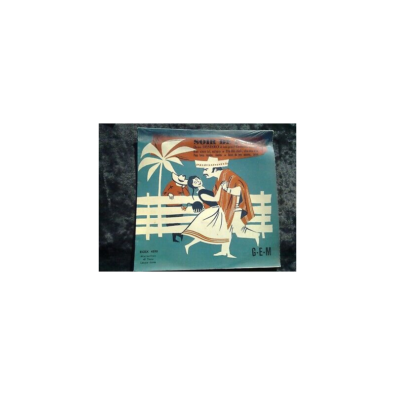 Deno Destero Soir de Fête 45t GEM Egex 4590