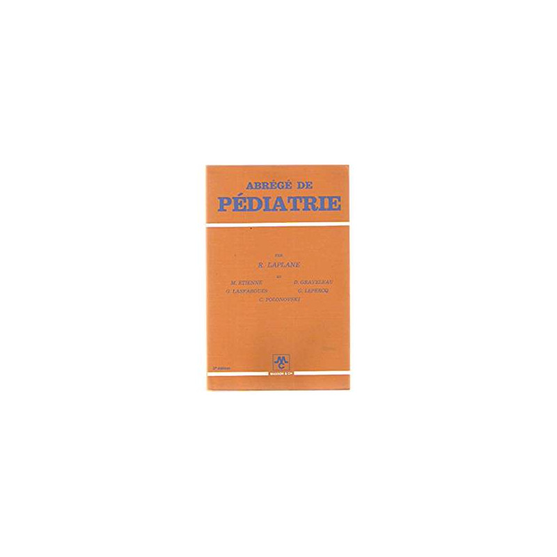 ABREGE DE PEDIATRIE