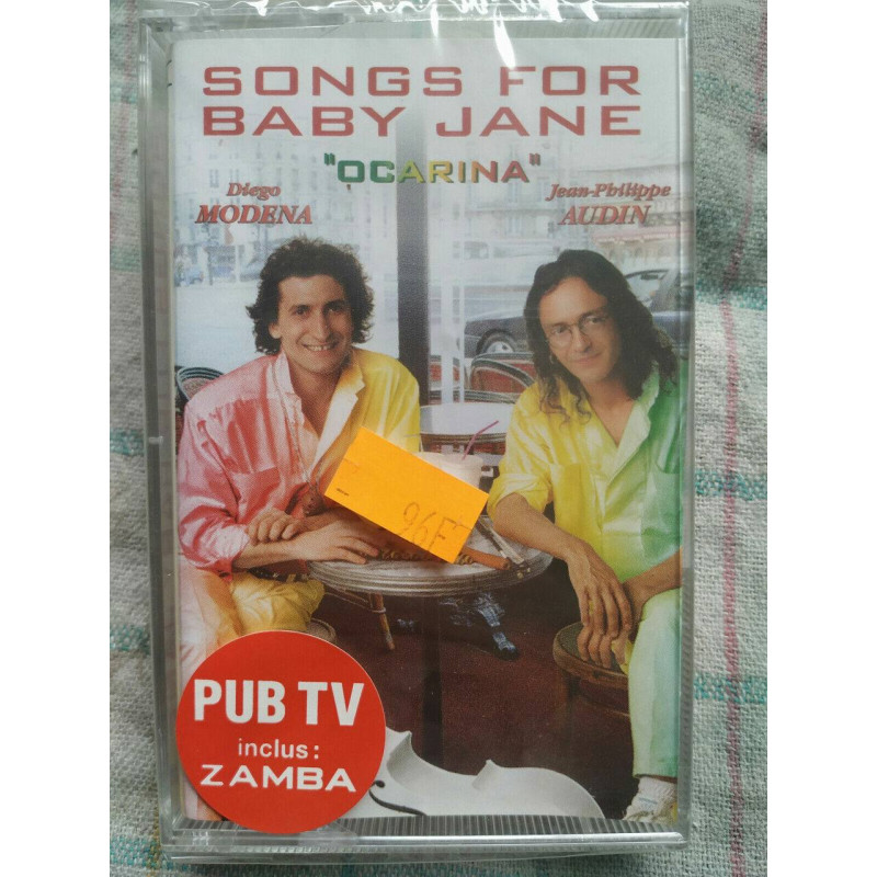 Songs for Baby Jane Ocarina Cassette Audio-K7 NEUVE SOUS BLISTER