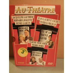 Au théâtre Coffret 3 DVD Remarie moi Tu m'as sauvé la vie Voisins...