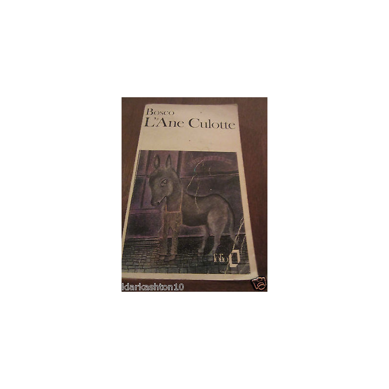 bosco l'âne culotte