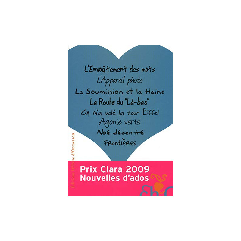 Prix Clara 2009 - Nouvelles d'ados