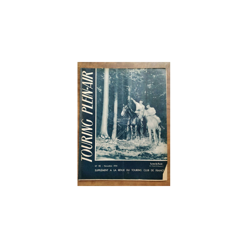 Touring Plein Air n98 Novembre 1955