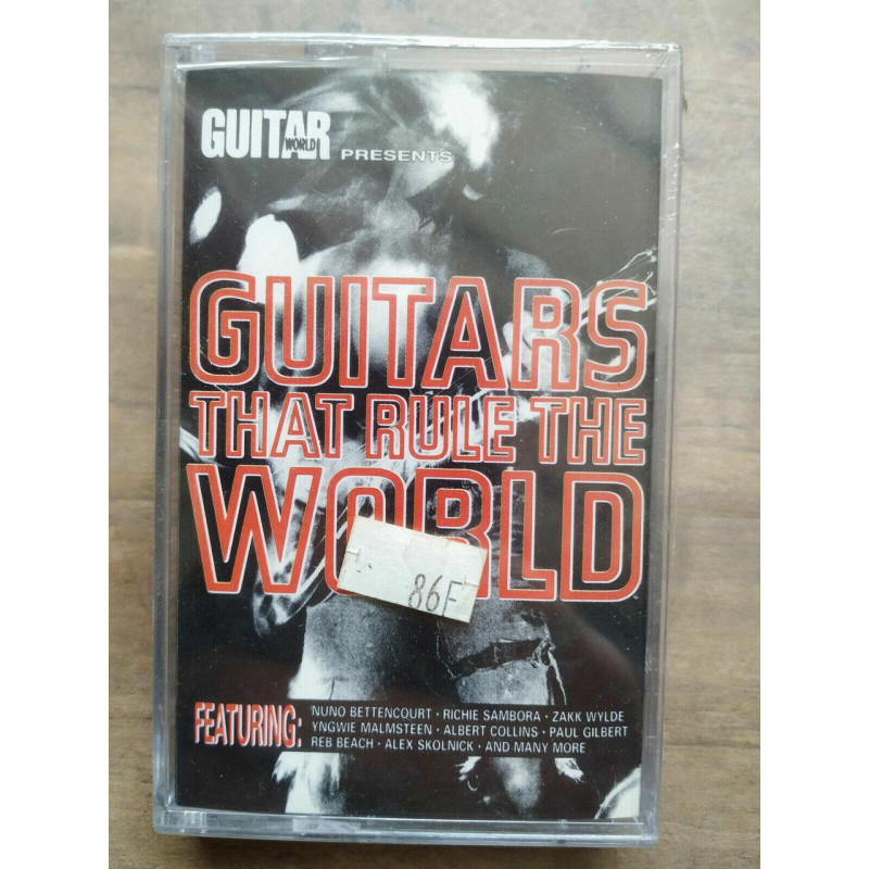 The Guitars that rule The world Cassette Audio-K7 NEUVE SOUS BLISTER