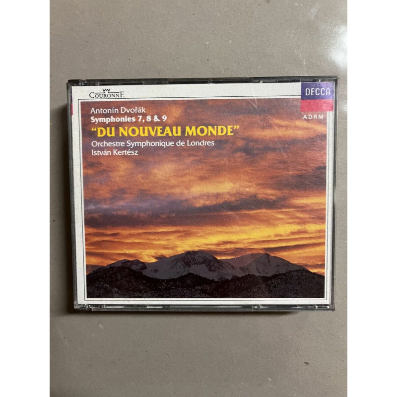 Dvorak Symphonies 7 8 9 - Du nouveau monde - Istvan Kertész 2 CD
