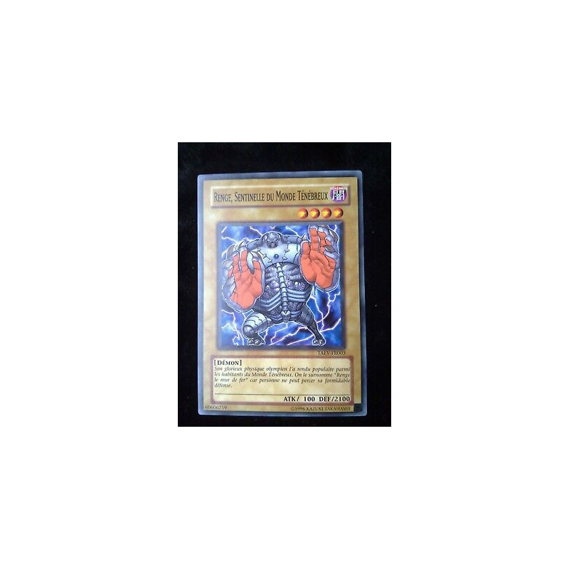 Renge Sentinelle du Monde Ténébreux TAEV-FR003 Yu-Gi-Oh