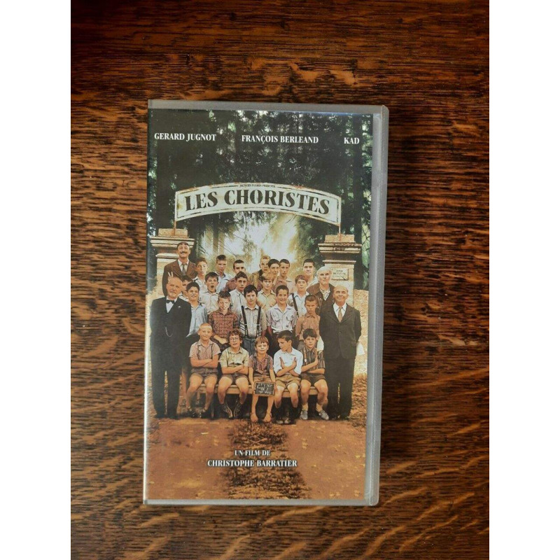 Cassette Vidéo - Les Choristes Film Avec Gerard jugnot Kad