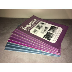 9x revues LA PHILATELIE FRANCAISE n 376 de 1985 au n 384 385 de 1986