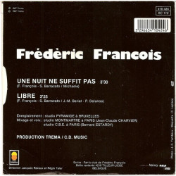 Une Nuit Ne Suffit Pas / Libre