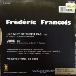 Une Nuit Ne Suffit Pas / Libre