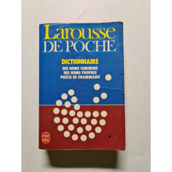 Larousse de poche: Dictionnaire des noms communs des noms propres...