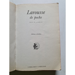 Larousse de poche: Dictionnaire des noms communs des noms propres...