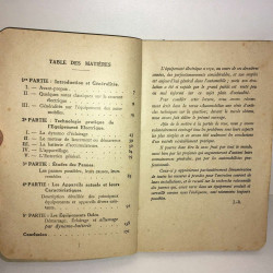 Rosaldy L'EQUIPEMENT ELECTRIQUE DES AUTOMOBILES Manuel Pratique Autos