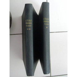 lot L' Ecole Publique Française tome 1 et 2 Rombaldi bel état