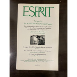 Revue Esprit Le Spectre du Multiculturalisme Américain Juin 1995