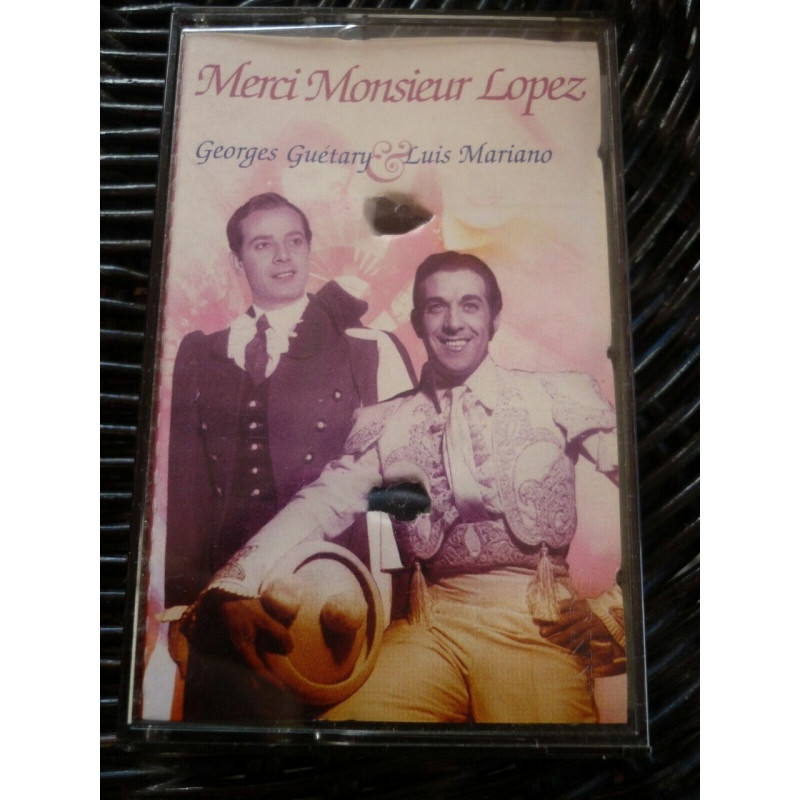 Georges Guétary Merci Monsieur lopez Cassette Eclectic 684 549
