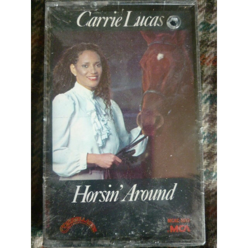 Carrie Lucas Horsin' around Cassette Audio-K7 MCA MCAC-5513