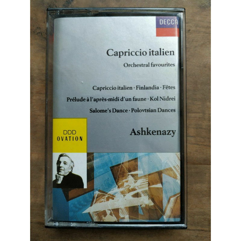Capriccio Italien - Ashkenazy Cassette Audio-K7 Decca