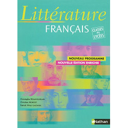 Litterature : francais - classes des lycées