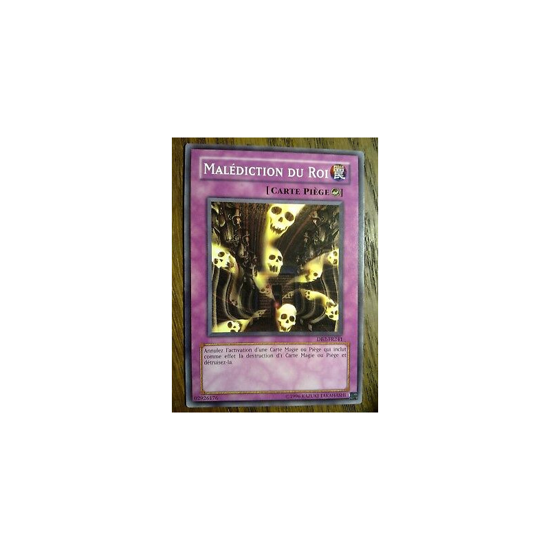 Malédiction du Roi - DB2-FR241 Yu-Gi-Oh
