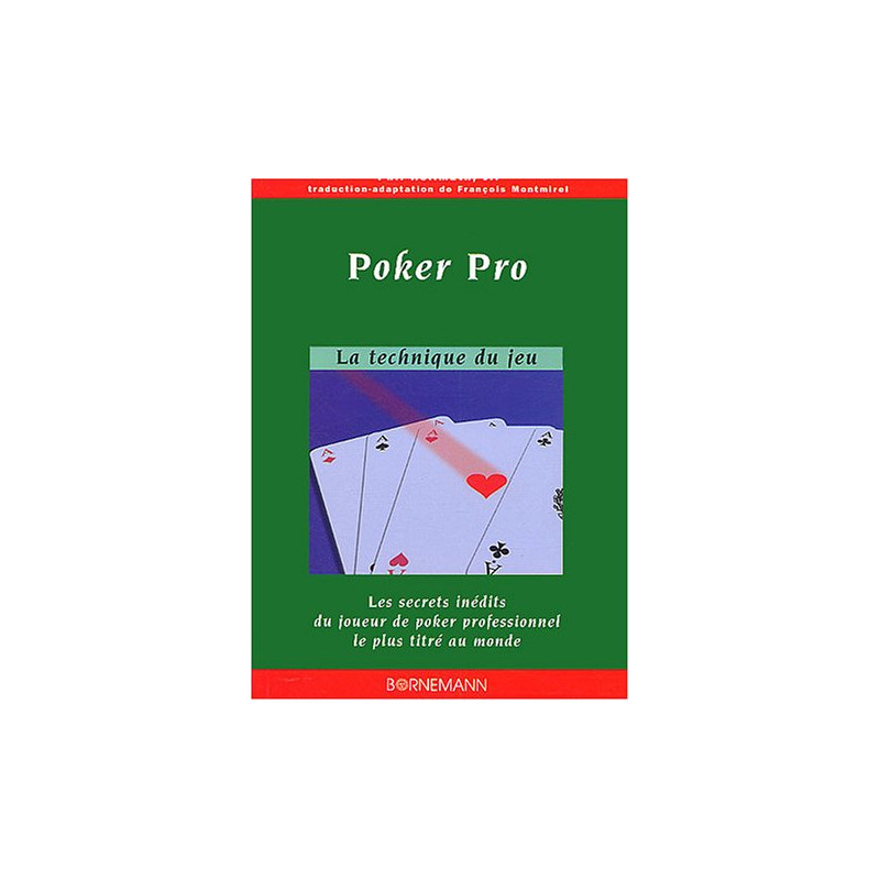 Smir - 17360 - Livre - Poker Pro la technique du jeu par Jr. Hellmuth