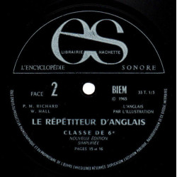 Le Répétiteur D'Anglais : Nouvelle édition Simplifiée - 6ème