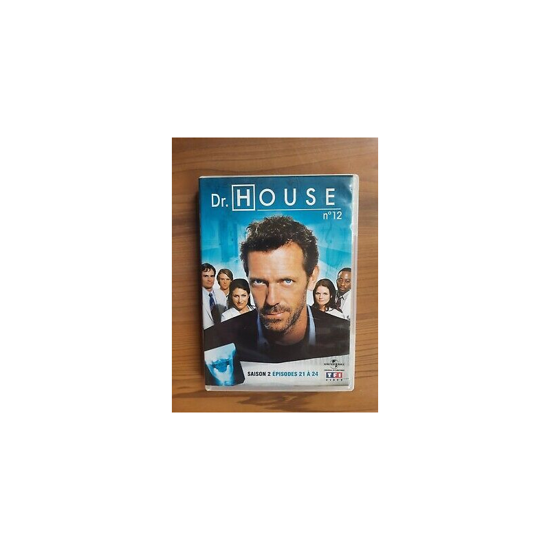 DVD - Dr. House N 12 - Saison 2 épisodes 21 à 24